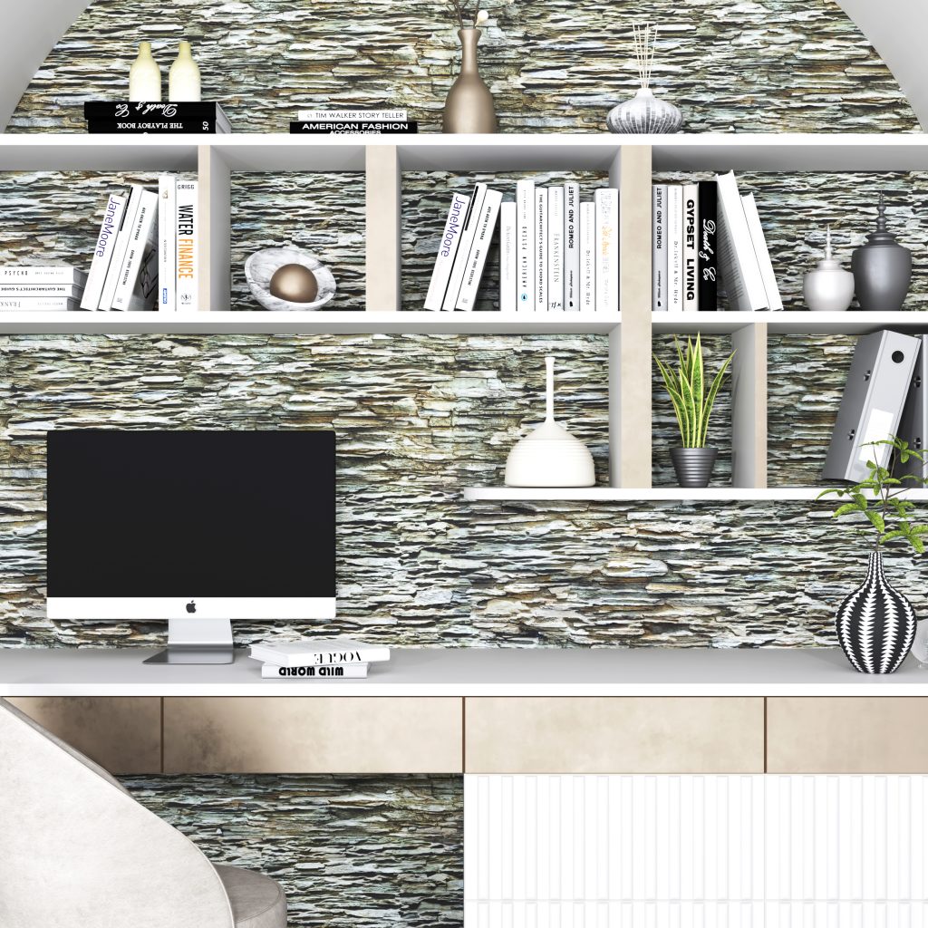 "Flat brown" PVC  wall panels - Image 5