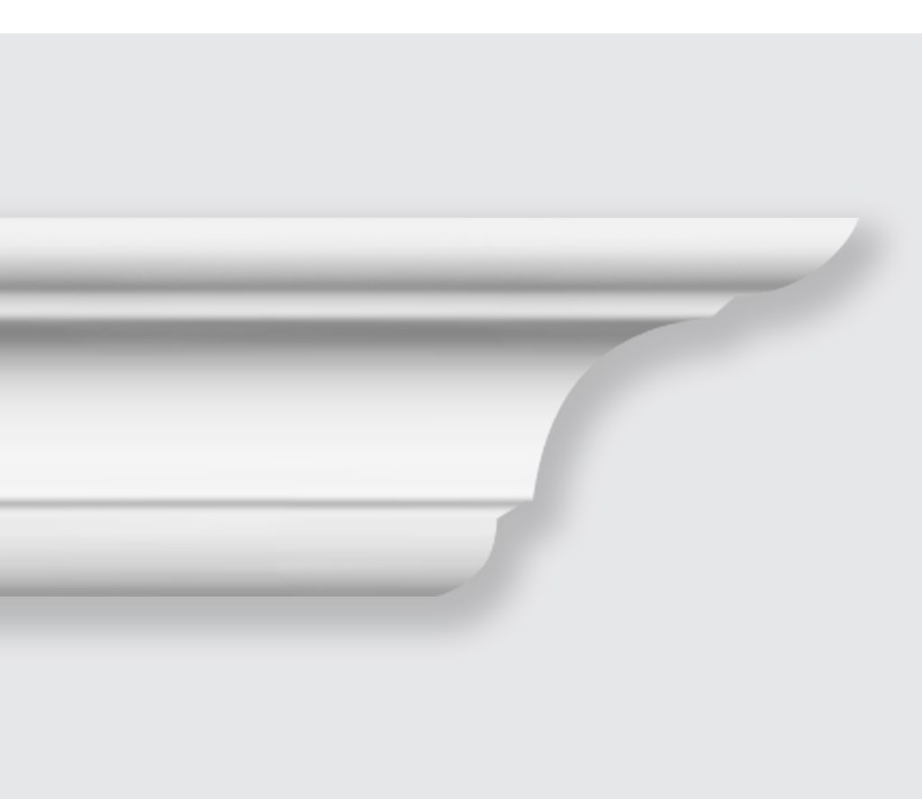 Polystyrene Ceiling Mouldings NC50 35 x 35 mm