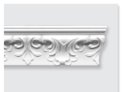 Polystyrene Ceiling Moldings "Zara"  125 x 65 mm.