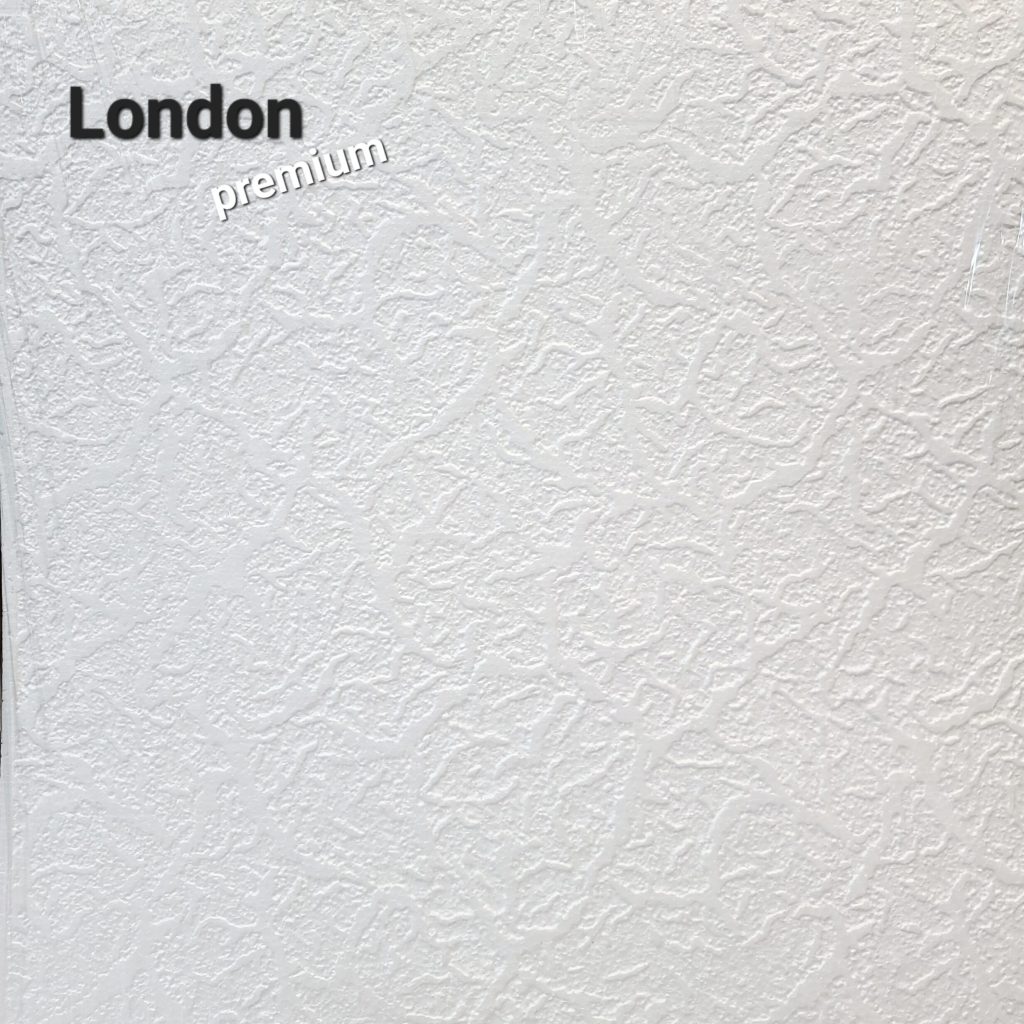 Polystyrene Ceiling tiles "London" 0.5 mm premium 2m² pack