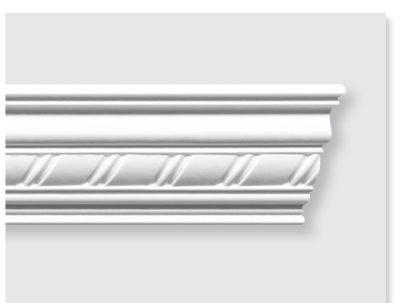 Polystyrene Ceiling Moldings Lena 100 x 100 mm