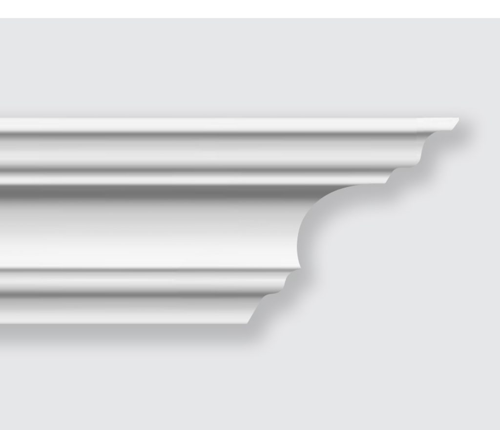 Polystyrene Ceiling Moldings NK80 80 x 80 mm